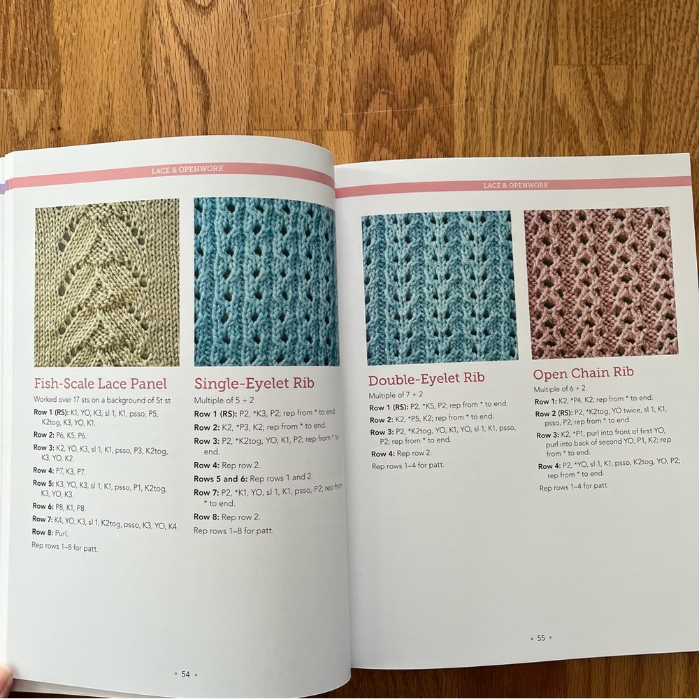 NWT "The Big Book of Knit Stitches" Comprehensive Pattern Book - Picture 9 of 16
